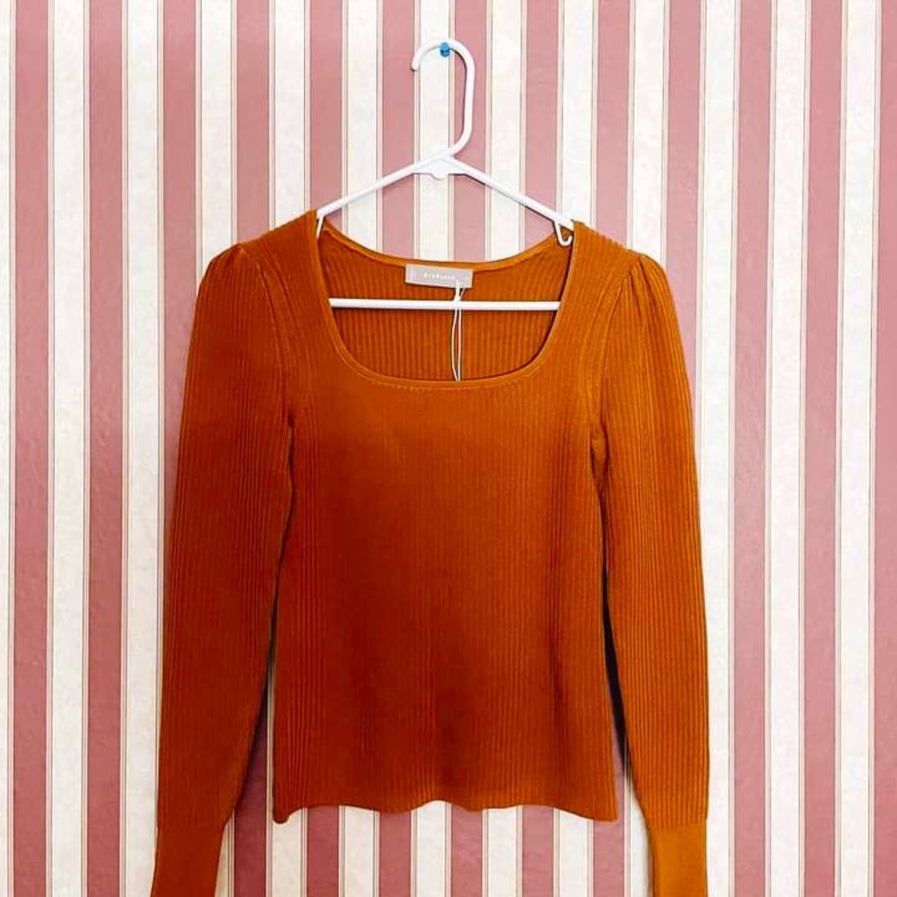Everlane Square Neck in Cider, XS